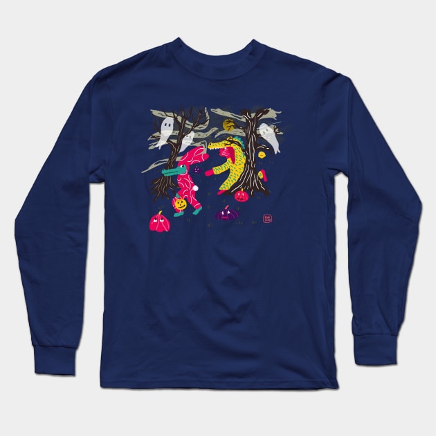 Halloween is coming Long Sleeve T-Shirt by Iruksson